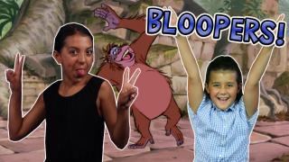 JUNGLE BOOK Game Show BLOOPERS!